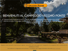 Tablet Screenshot of campingvecchioponte.it